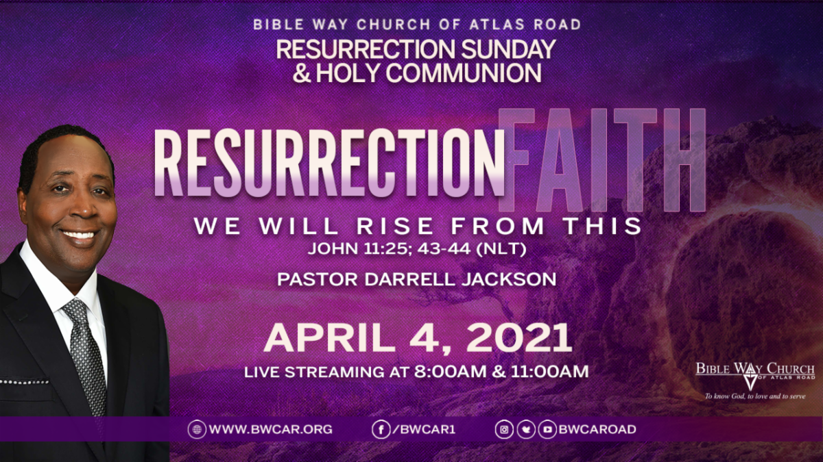 "Resurrection Faith: We Will Rise From This"